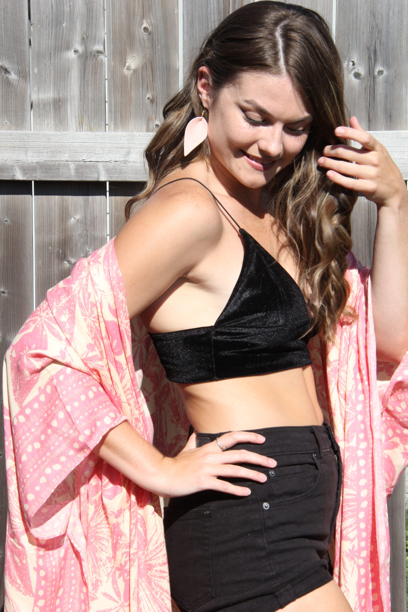 Sun Catching Velvet Bralette (Limited Sizes) – Cities and Oceans
