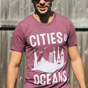 Cities and Oceans Comfort T-Shirt