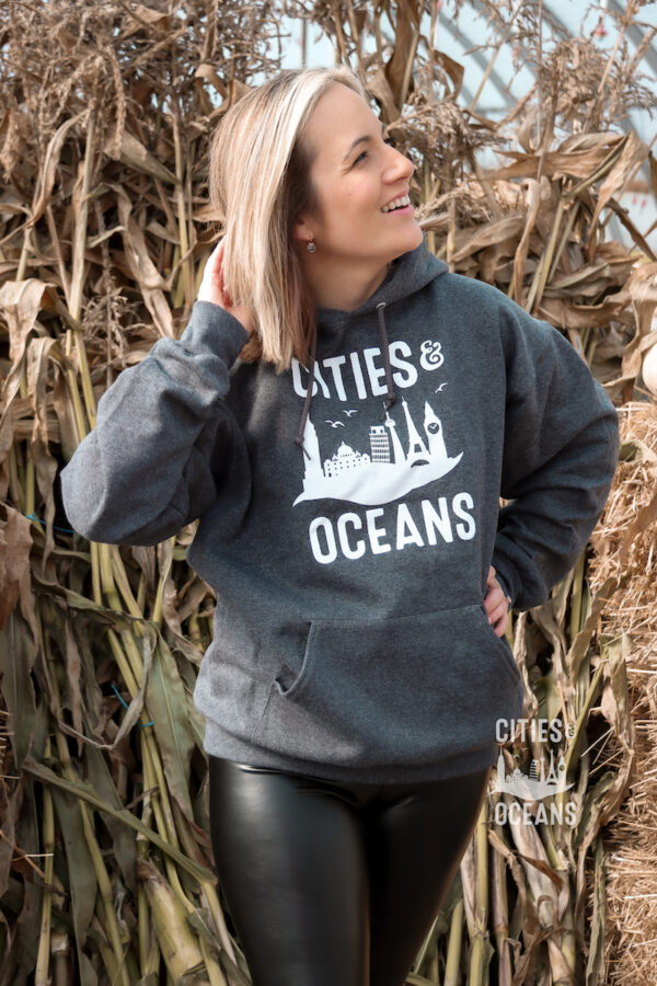 Concrete Jungle Cities and Oceans Hoodie